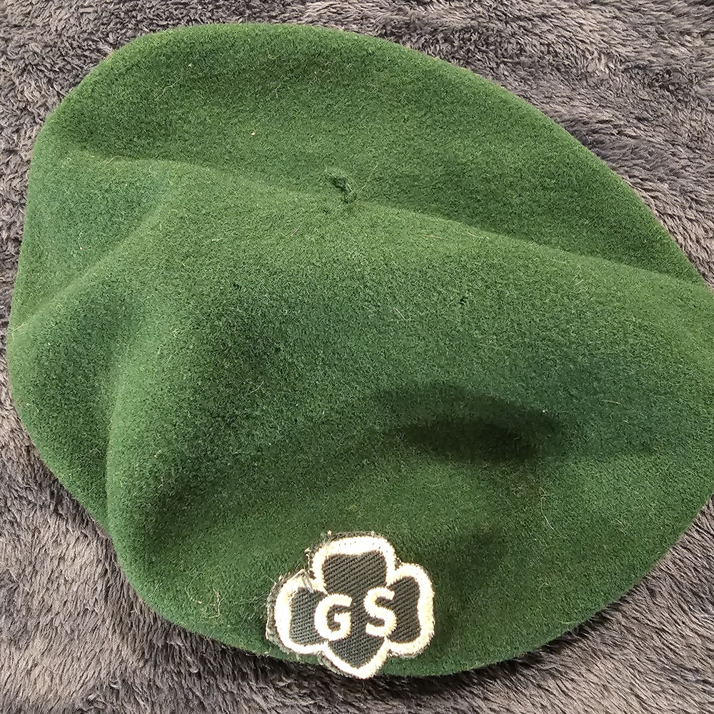Vintage Girl Scout Beret Circa 1960